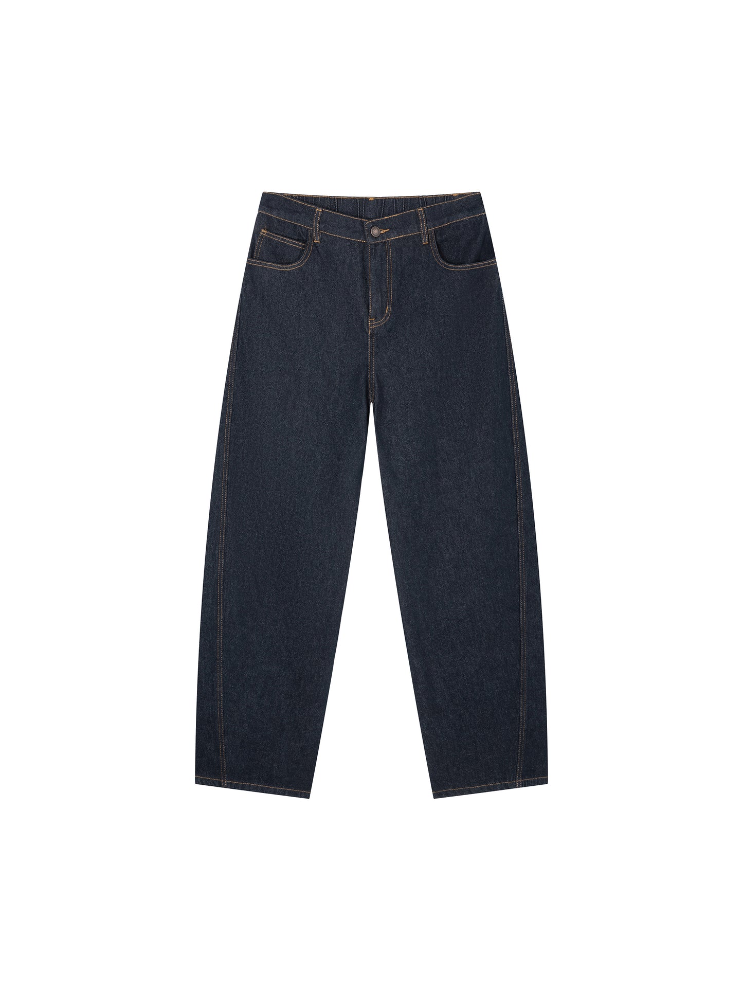 Men's Vintage Wash Barrel Leg Jeans