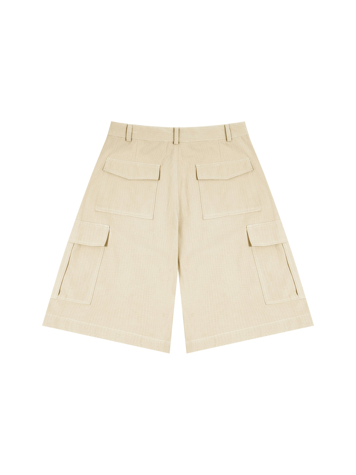 Unisex Woven Cargo Shorts