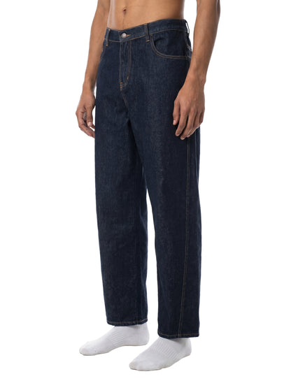 Men's Vintage Wash Barrel Leg Jeans