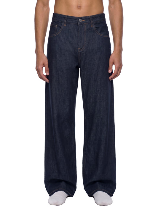Men's Loose Fit Wide Leg Jeans
