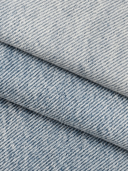 Men’s Enzyme Wash Wide Leg Jeans