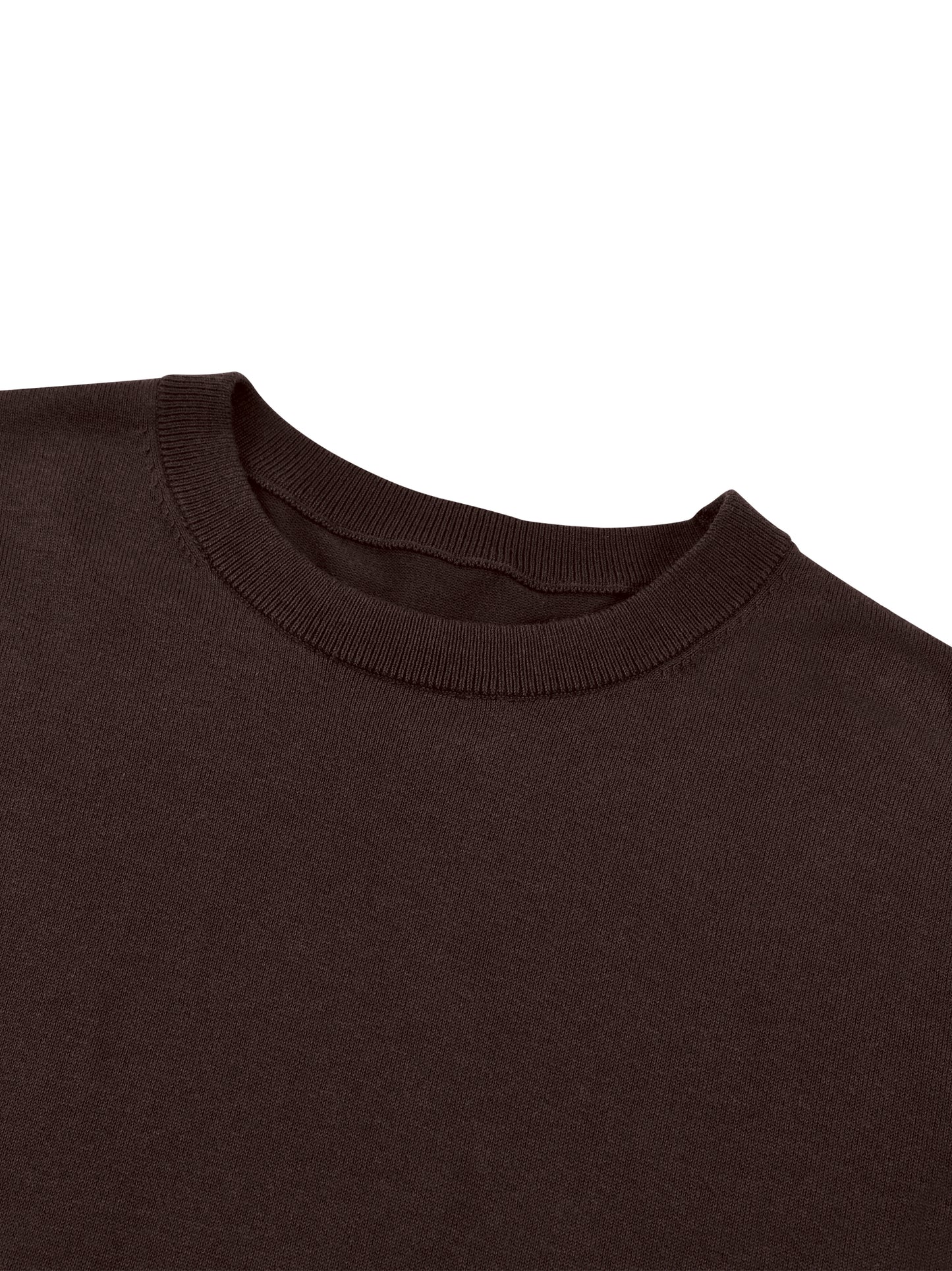 Unisex Crewneck Knit T-Shirt